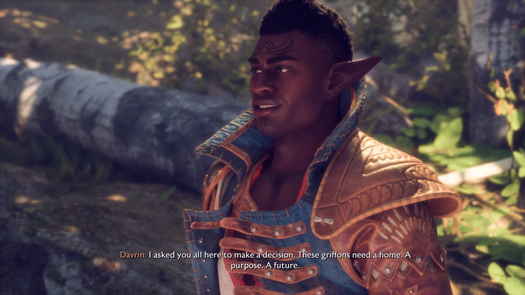 An image of Davrin from Dragon Age: The Veilguard.