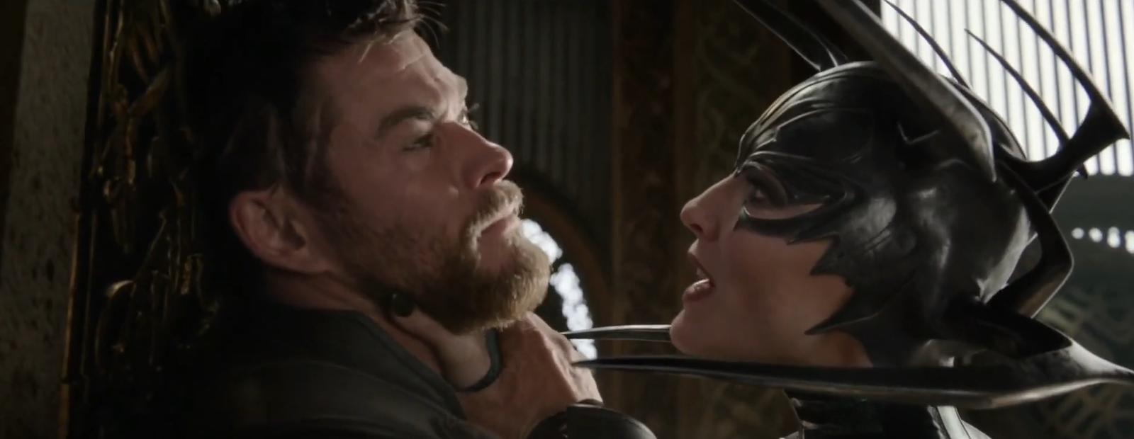 The Instant Shock in Cate Blanchett’s Face After She Slaps Chris Hemsworth on His Face in Thor: Ragnarok