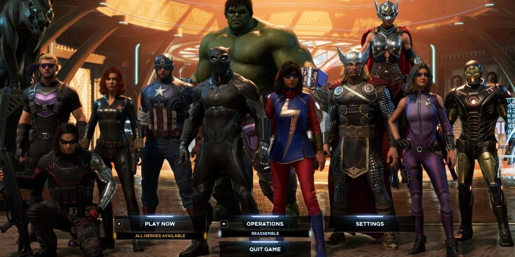 An in-game screenshot from Marvel's Avengers.