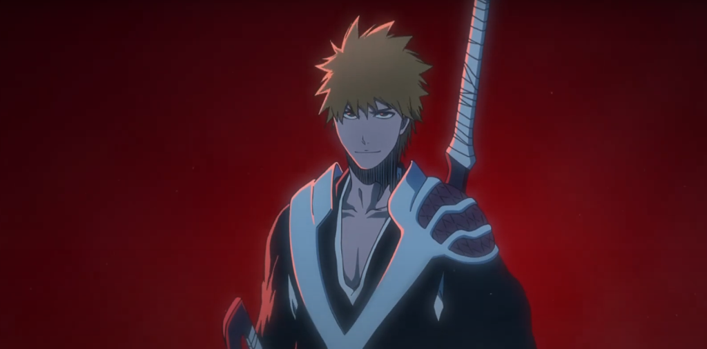 Ichigo in a still from Tite Kubo's series. 