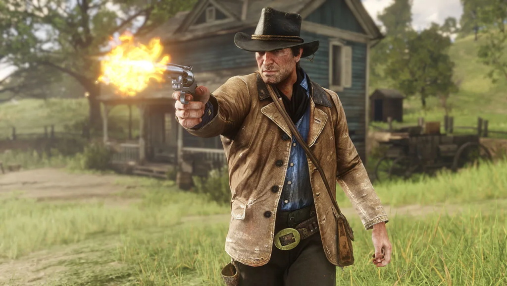 A still from Red Dead Redemption 2