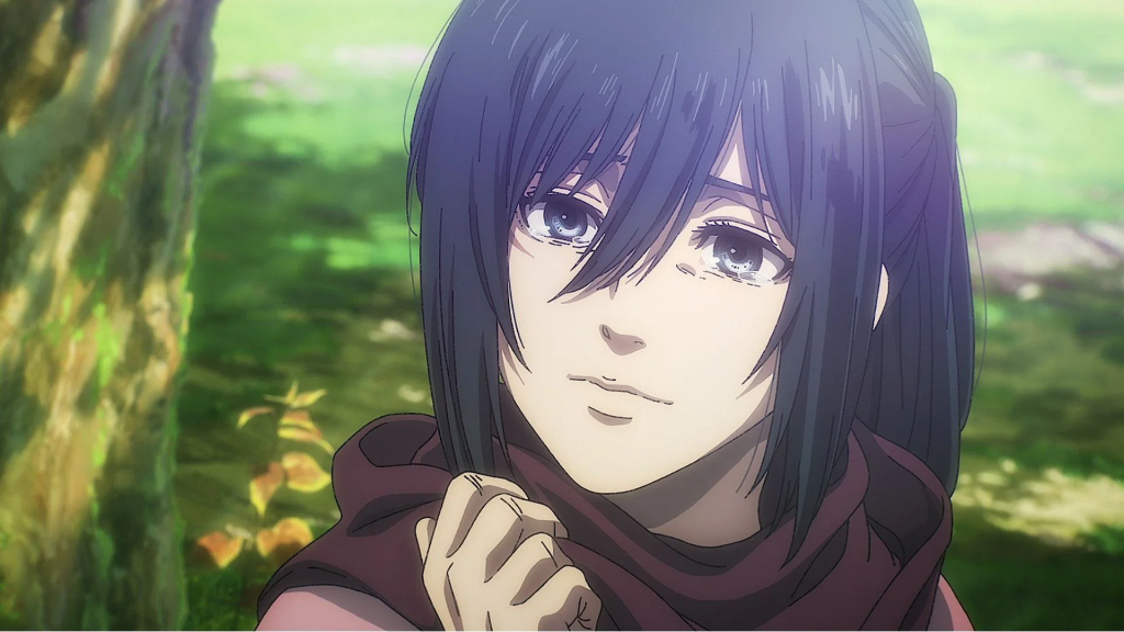 Mikasa in Attack on Titan 