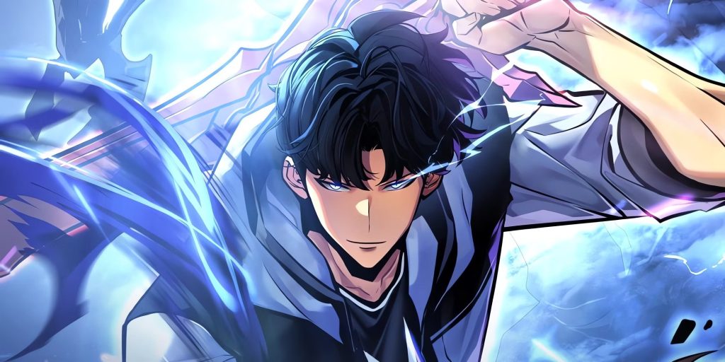 Jinwoo in Ragnarok manhwa