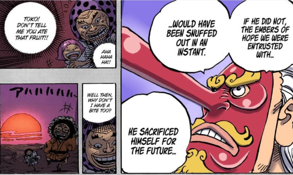 Yasuie never ate the SMILE fruit in One Piece manga | Credits: Viz Media