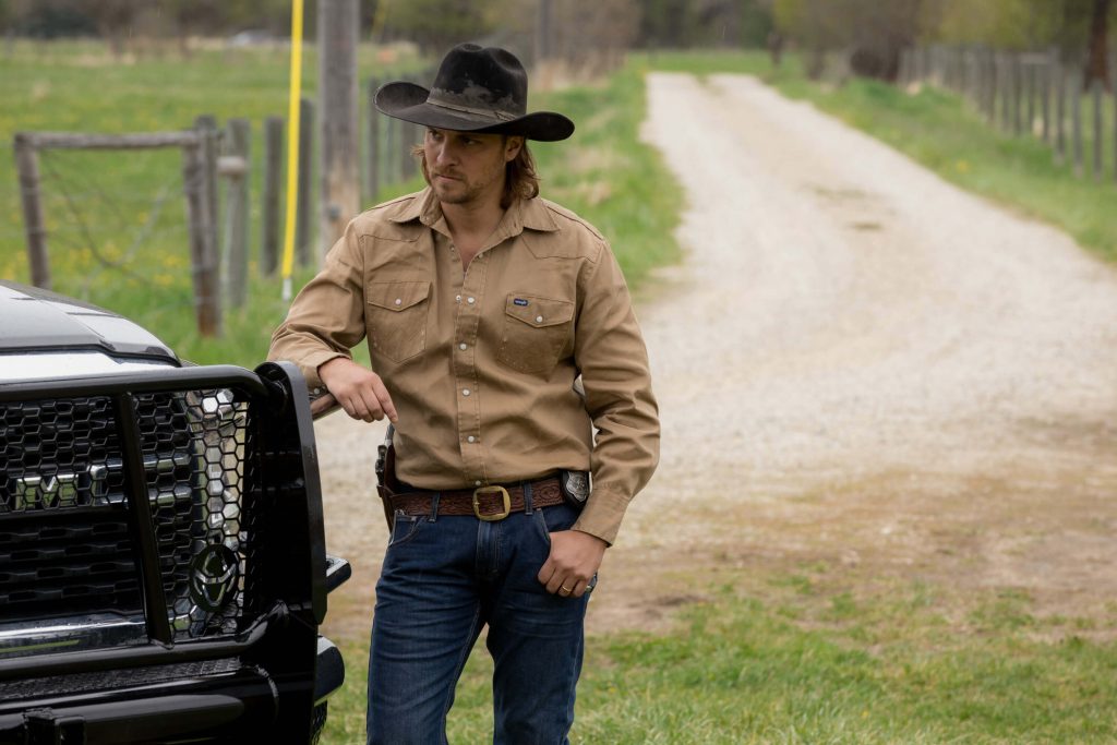 Luke Grimes. | Credits: Yellowstone / Paramount Network.