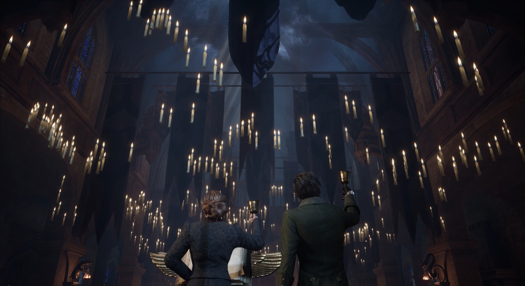 An in-game screenshot of Hogwarts Legacy.