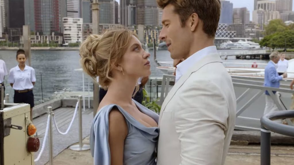 Sydney Sweeney and Glen Powell in Anyone But You