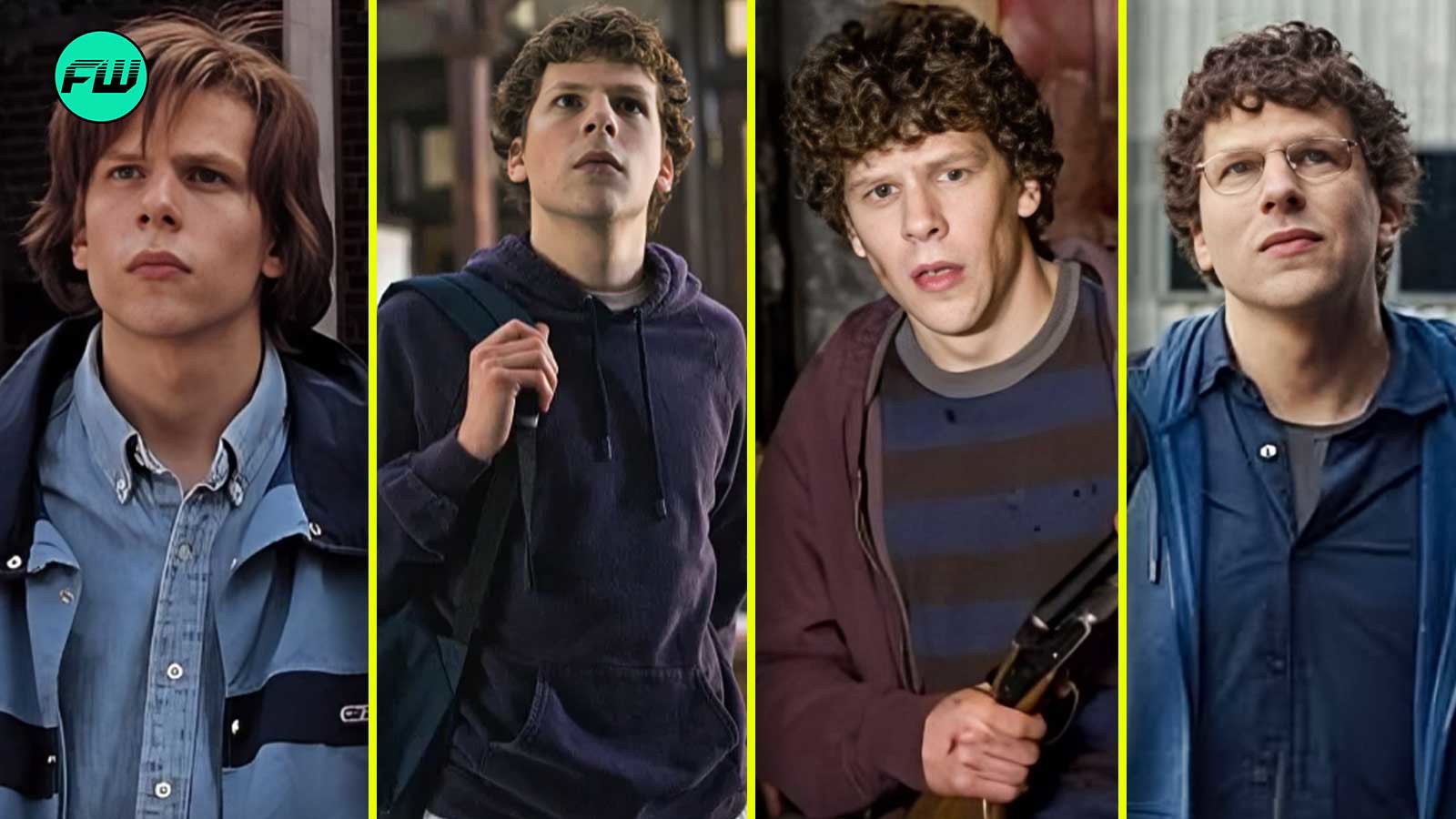 Jesse Eisenberg’s Top 7 Performances – Facebook, Zombies, and Dopplegangers