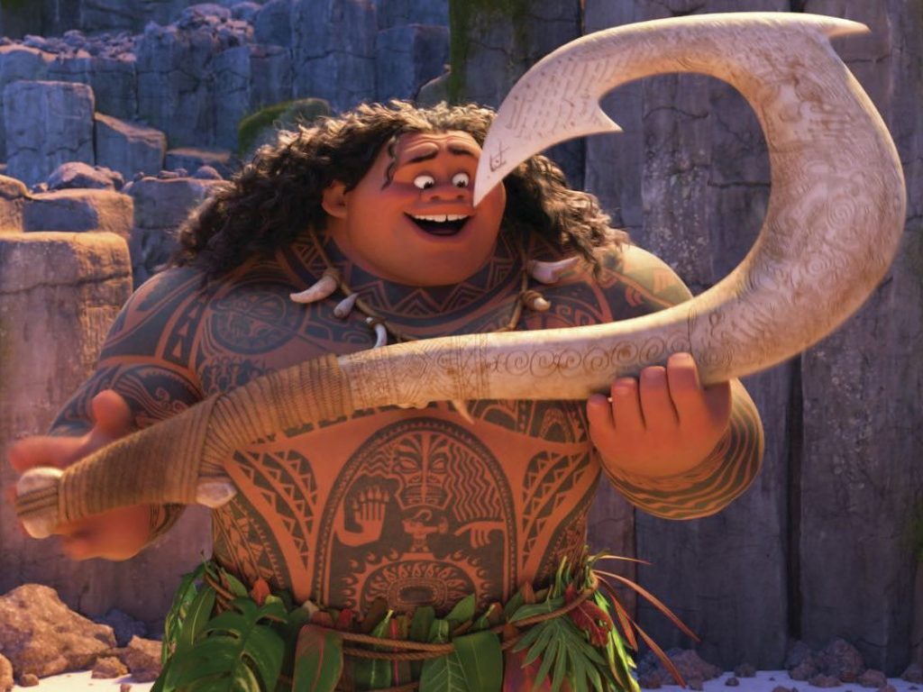 Dwayne Johnson voices the demigod Maui in Disney's animated feature film, Moana | Credits: Walt Disney Studios Motion Pictures