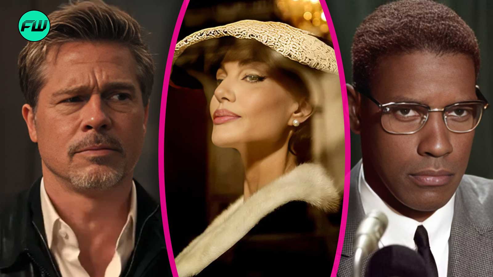 Brad Pitt Can’t Sabotage Angelina Jolie After Director Compares ‘Maria’ to Denzel Washington’s Best Role: ‘The performance is so striking’