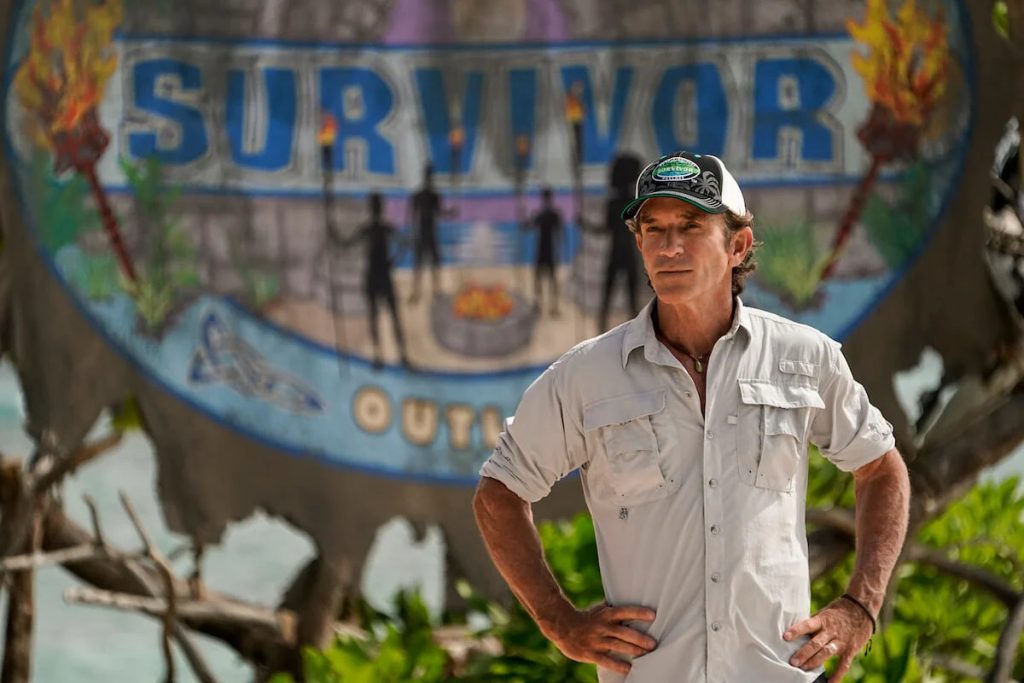 Jeff Probst in an episode of Survivor | Credits: CBS