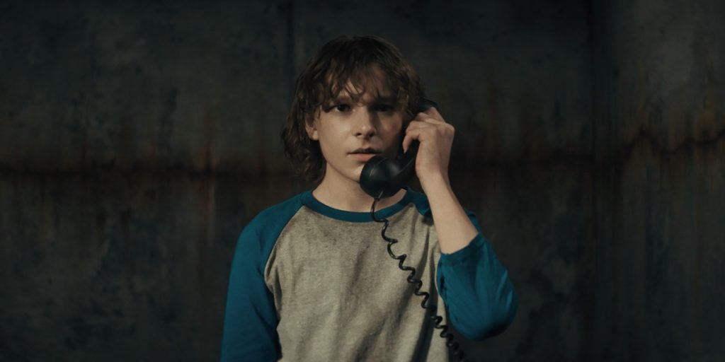 4 Unknown Facts About ‘How to Train Your Dragon’ Actor Mason Thames 3 Mason Thames as Benji Nielsen in The Black Phone picking up a black phone