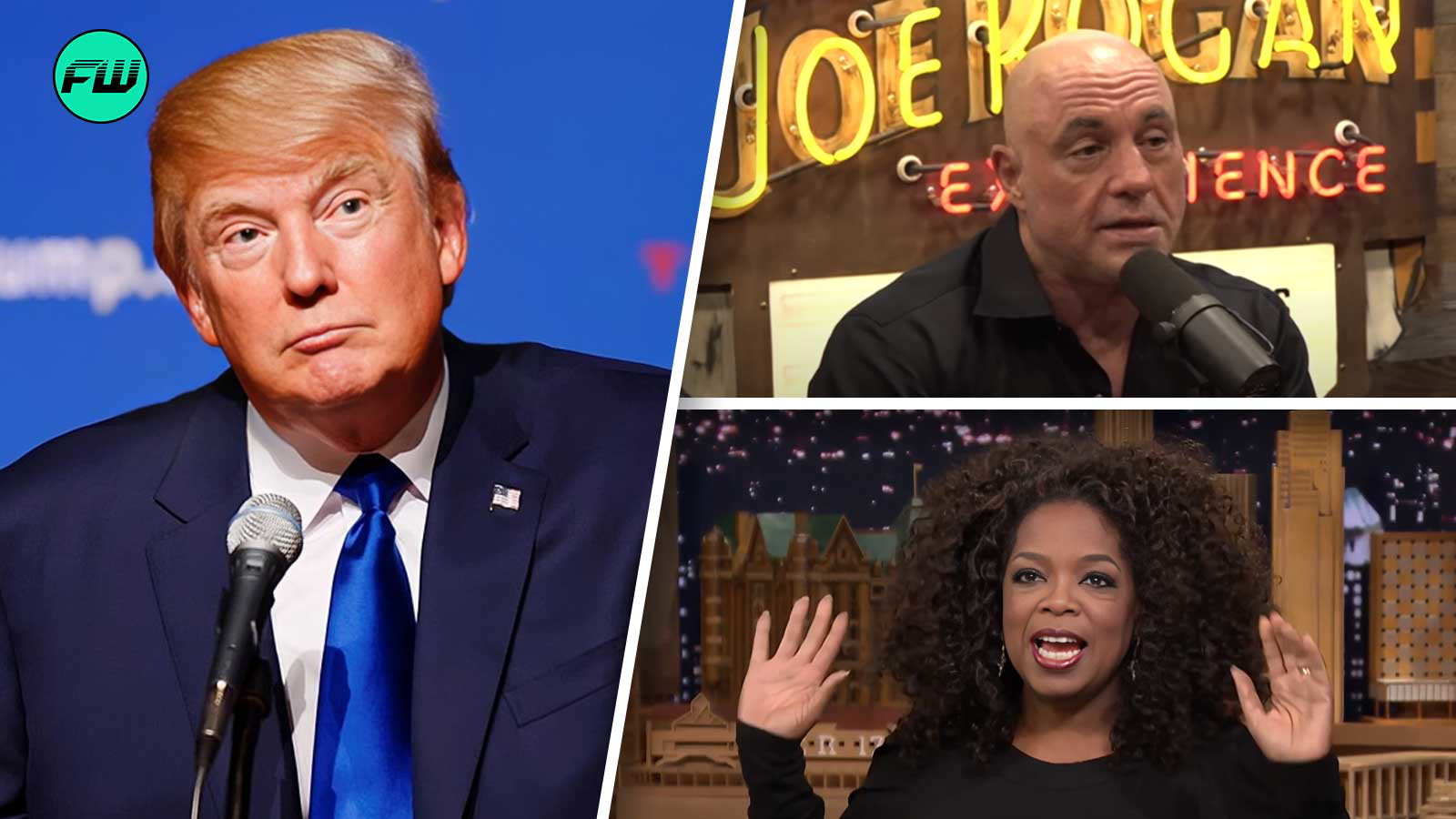 We Now Know How Much Money Donald Trump Paid Joe Rogan to Endorse Him- Oprah Winfrey’s $1 Million Salary Allegation is Still a Mystery