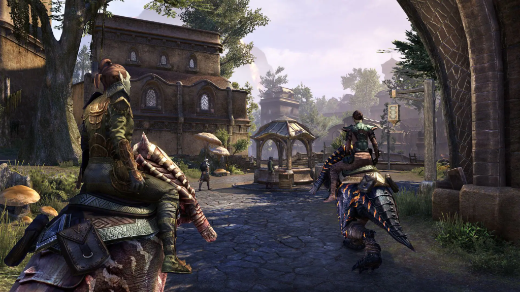 An in-game screenshot from The Elder Scrolls III: Morrowind.