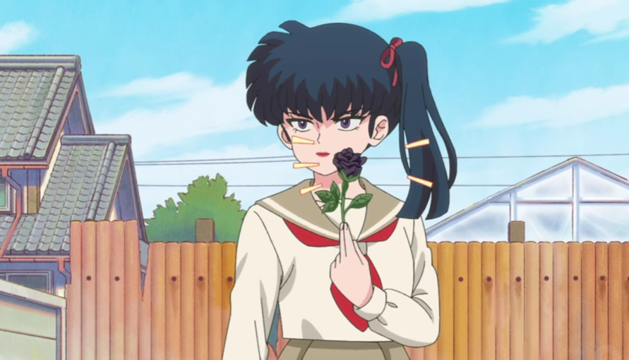 Kodachi Kuno in a still from Rumiko Takahashi's Ranma 1/2