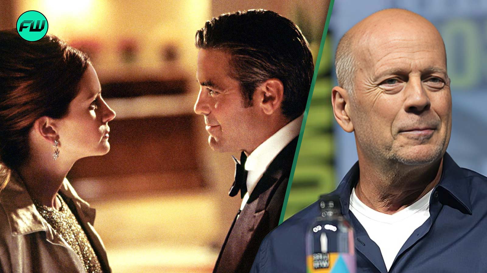 George Clooney: ‘I think he regretted not being in the first’ on Bruce Willis Almost Replacing Him as Julia Roberts’ On-Screen Lover