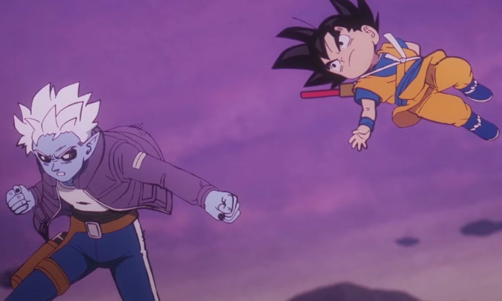 Goku vs. Glorio in Dragon Ball DAIMA 