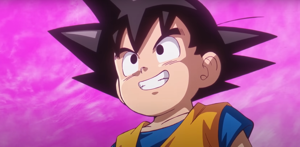 De-aged Goku in Dragon Ball DAIMA