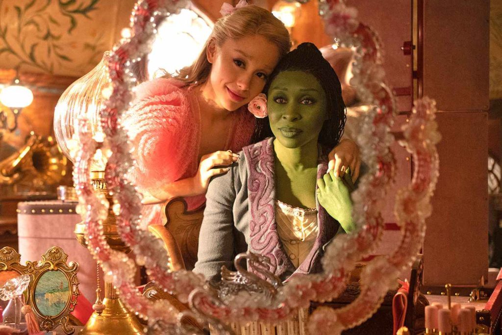 Ariana Grande and Cynthia Erivo in Wicked | Credits: Universal Pictures