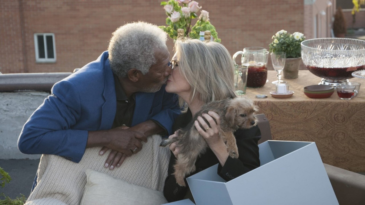 Diane Keaton Wanted to be the Woman With Most Kisses in Movies But She Could Never Forget Her Kiss With Morgan Freeman