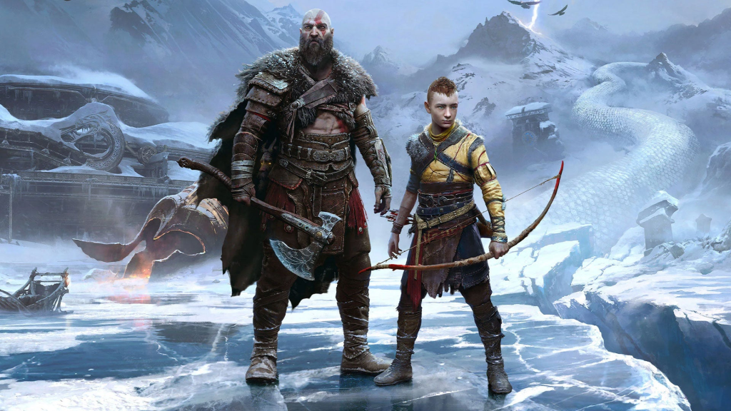 Cover image of God of War Ragnarök.