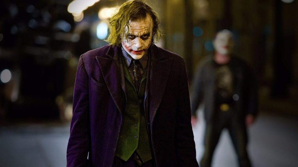 Heath Ledger as the Joker