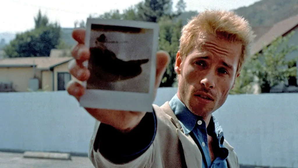 Guy Pearce in Memento