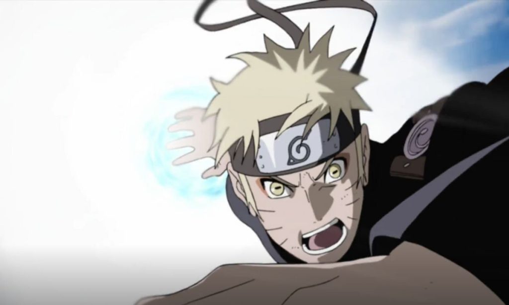 Naruto using Rasenshuriken in Naruto Shippuden | Credits: Studio Pierrot