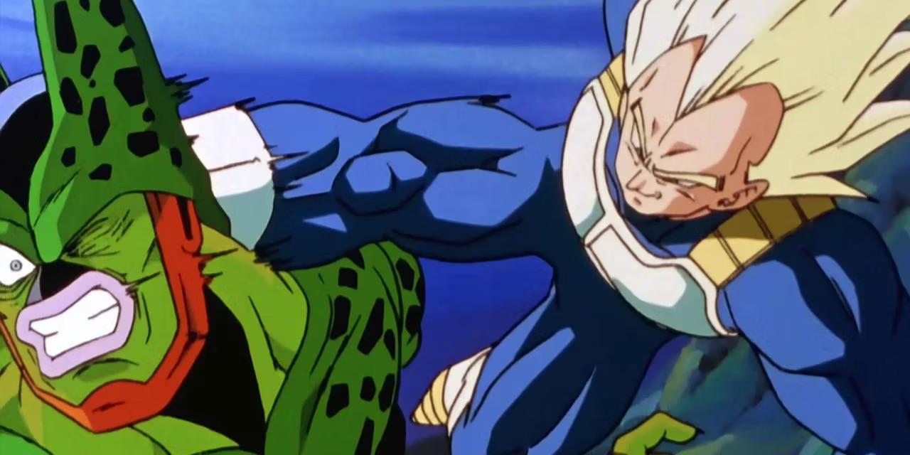 Dragon Ball Z: Вегета был единолично ответственен за то, что клетка достигла своей идеальной формы и неистовствовала на Земле