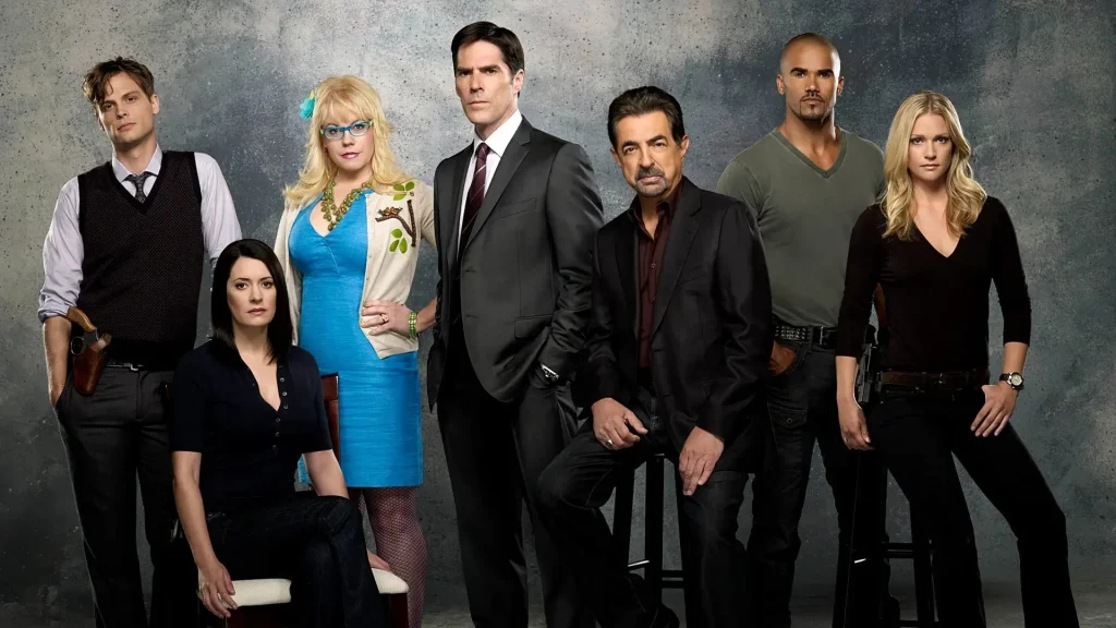 The original cast of Criminal Minds