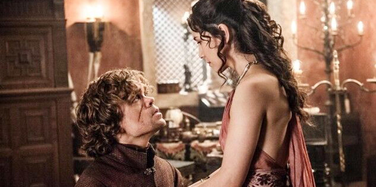 peter dinklage and sibel kekilli game of thrones