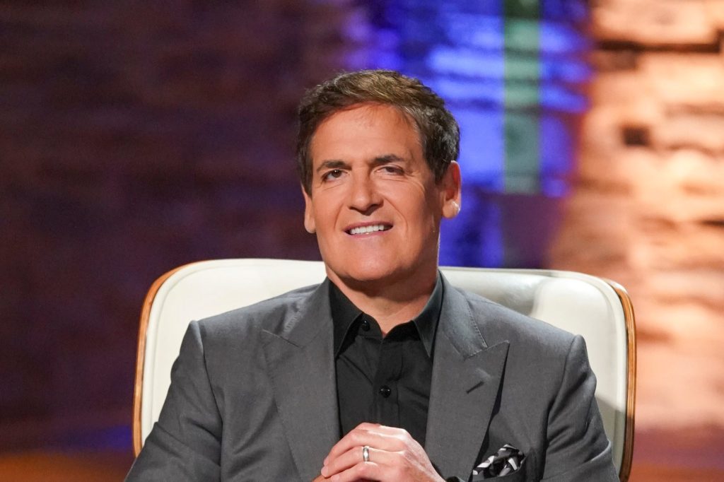 Mark Cuban in a photo from Shark Tank