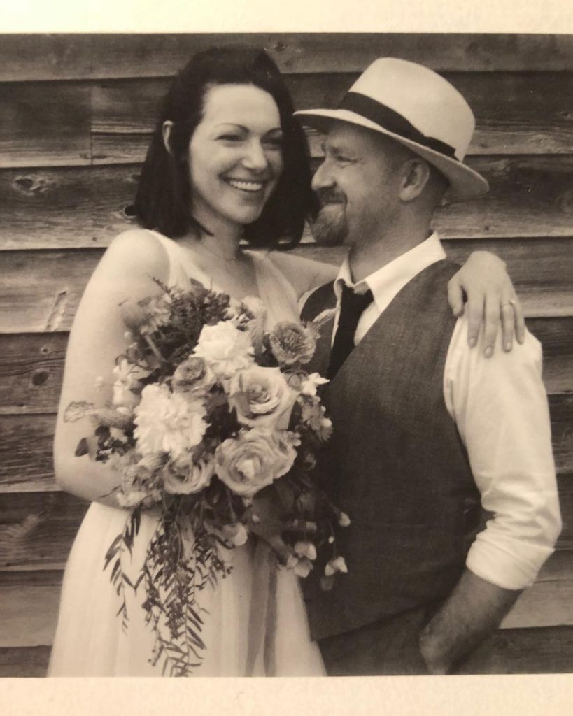 Ben Foster and Laura Prepon wedding photos