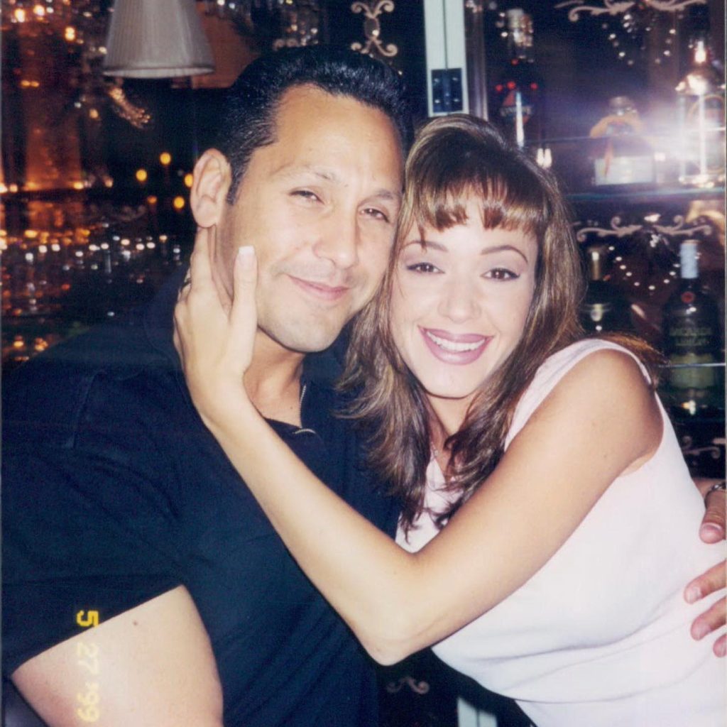 Leah Remini with Angelo Pagan 