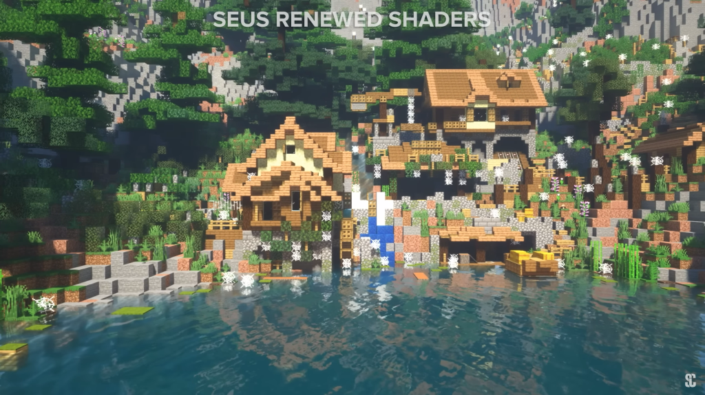 An in-game screenshot of Minecraft