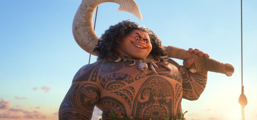 While some fans are excited about the live-action Moana, others are skeptical about the muscle suit.