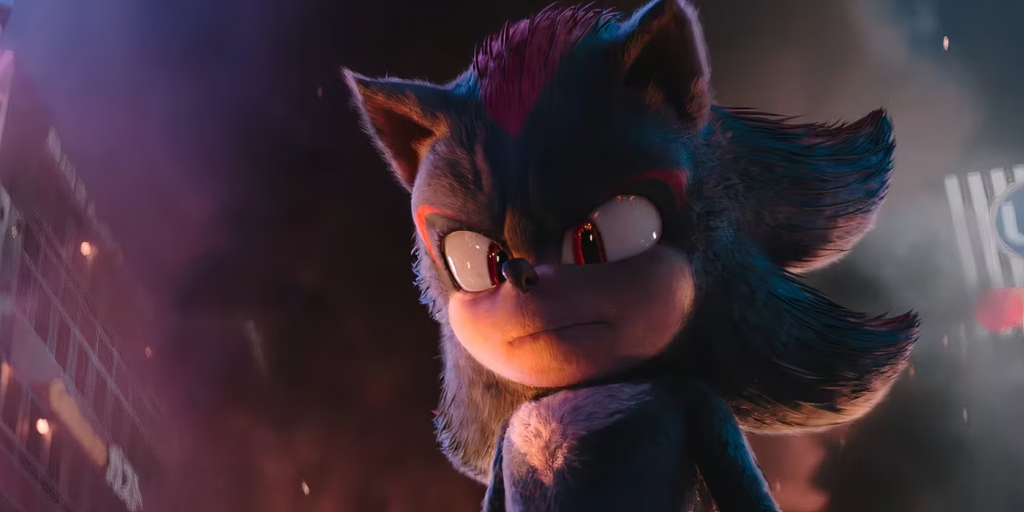 A screenshot from Sonic the Hedgehog 3 trailer.