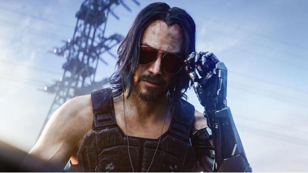 An in-game screenshot from Cyberpunk 2077.