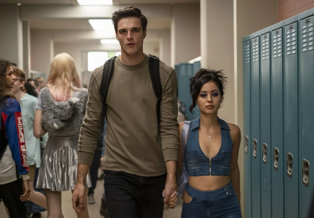 Jacob Elordi and Alexa Demie in Euphoria