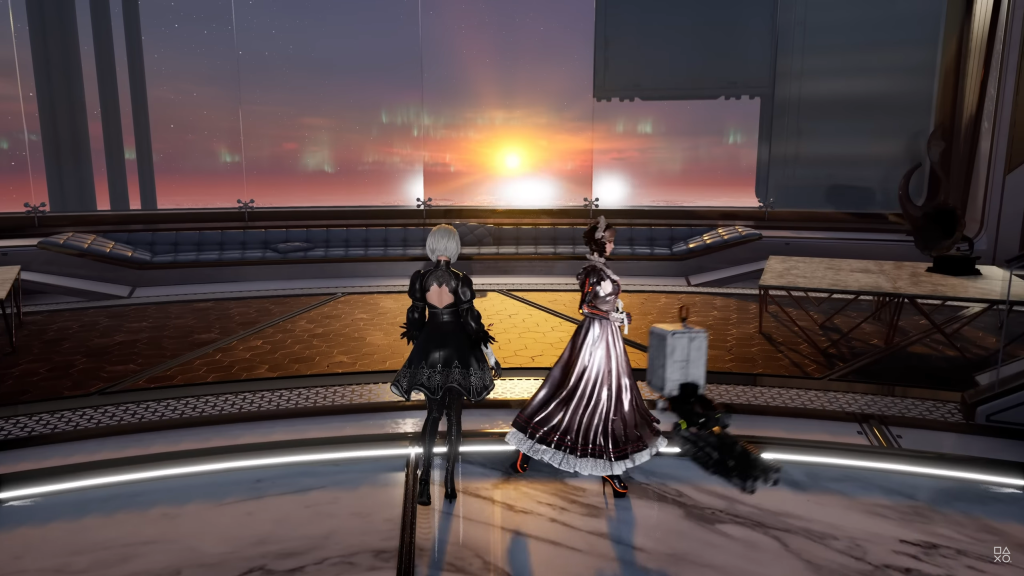 An in-game screenshot from Stellar Blade.