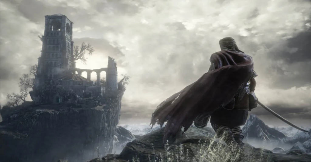 An in-game screenshot from Dark Souls 3.