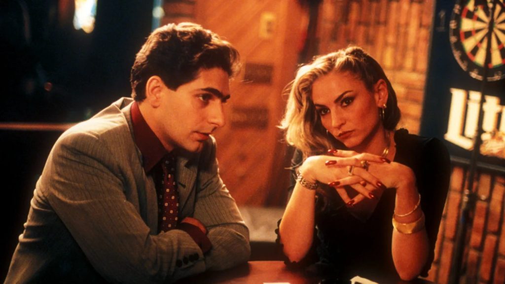 Sopranos: Drea de Matteo and Michael Imperioli.