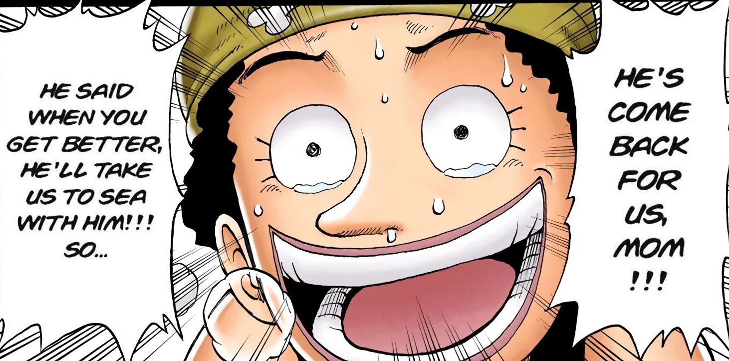 The Heartwarming Moment Between Monkey D Garp and Usopp Eichirro Oda Decided Not to Put in One Piece