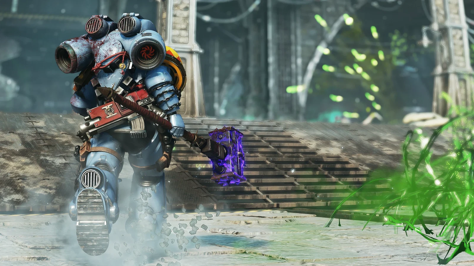 A cosmetic mod for Ultramarines in Space Marine 2.