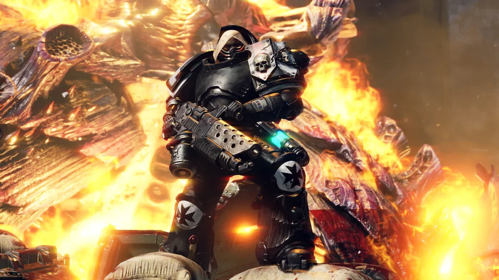 In-game image from Space Marine 2