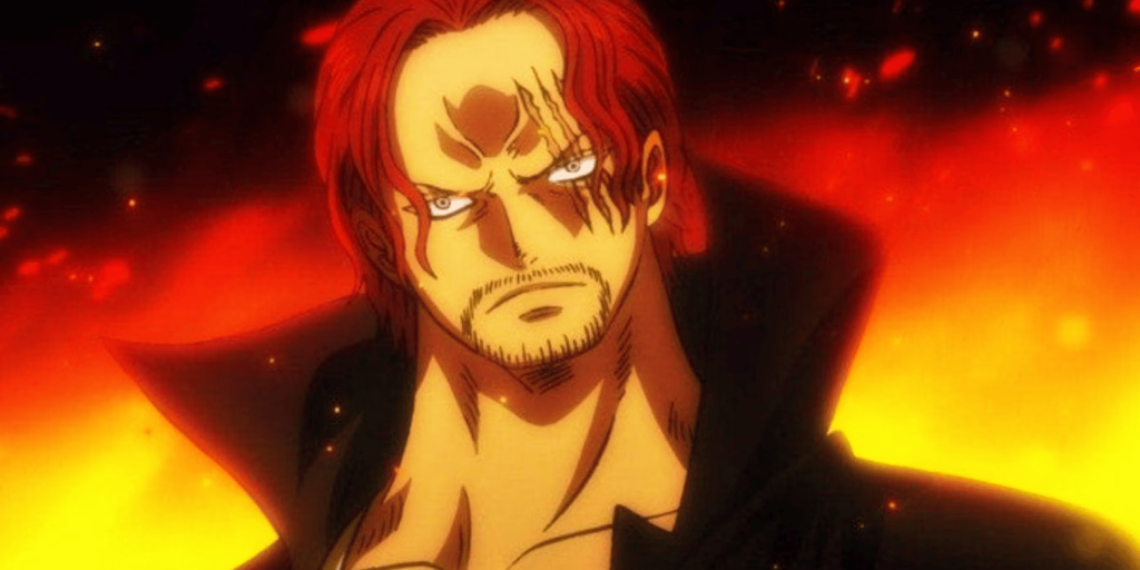 "Red-Haired" Shanks from One Piece.