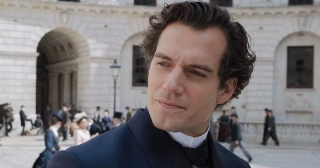 Henry Cavill as Sherlock Holmes in Enola Holmes