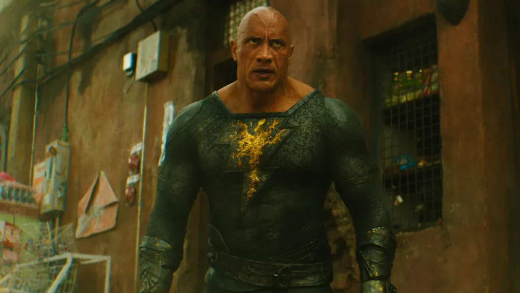 Dwayne Johnson in & as Black Adam