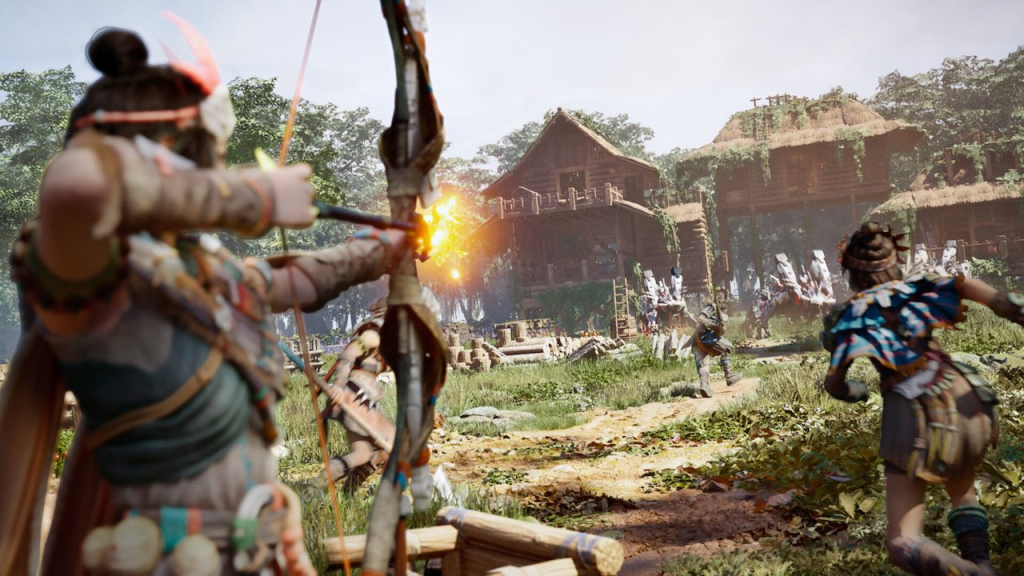 An in-game screenshot from Light of Motiram Teaser Trailer.