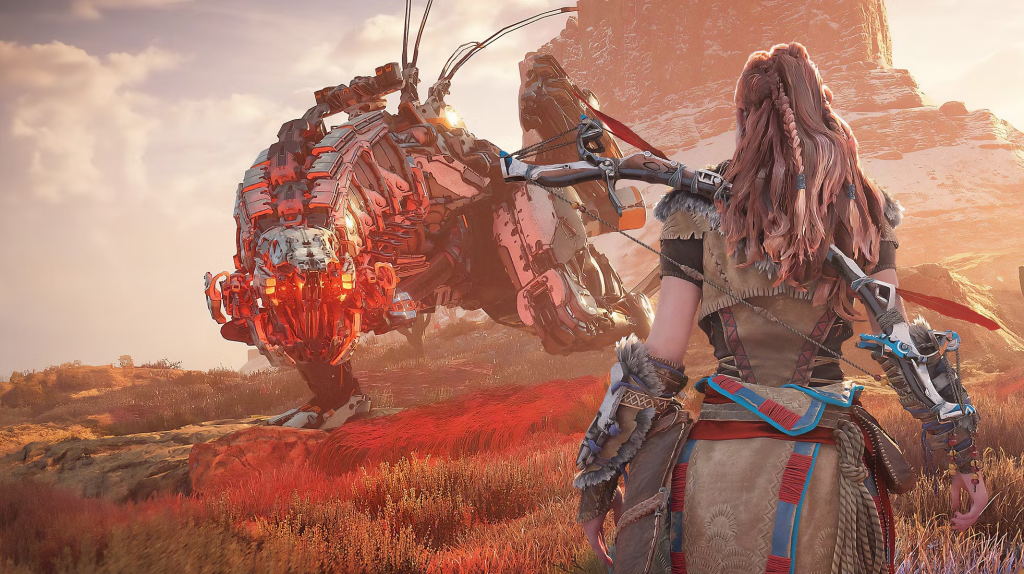 An in-game screenshot from Horizon Zero Dawn.